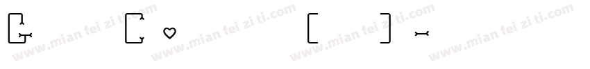 GulimChe 普通 (西方)字体转换